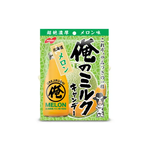 Kōkento 4008 53本 Ore no Milk - Hokkaido Melon | Buy Japanese Snacks Online