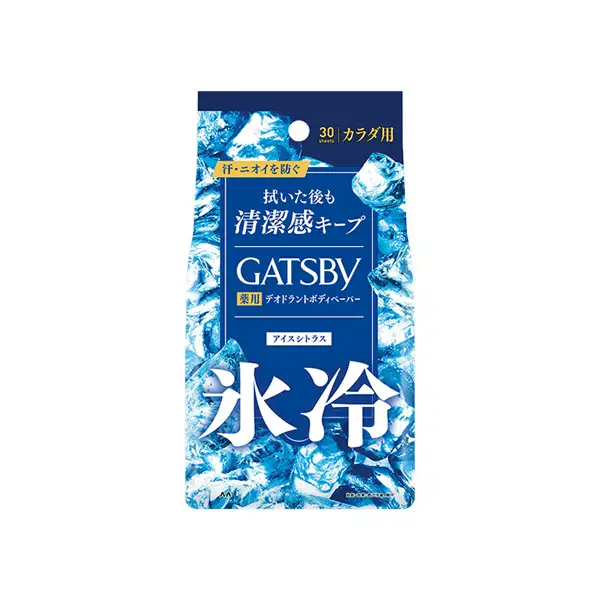 Gatsby - Body Sheet - Ice Citrus | Buy Japanese Snacks Online