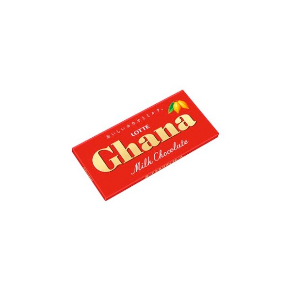 Lotte Ghana Milk Chocolate by Lotte | Buy Japanese Snacks Online